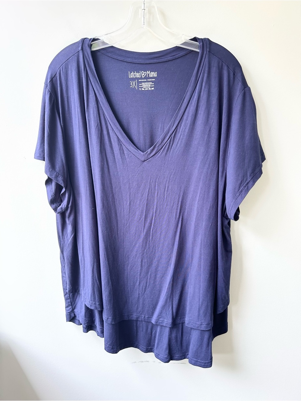Latched Mama maternity postpartum super soft nursing breastfeeding t-shirt